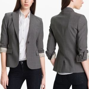 THEORY GABE B GRAY  BLAZER  8